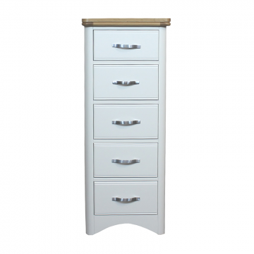 Dorset 5 Drawer Slim Chest